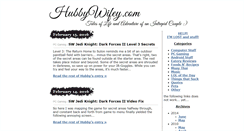 Desktop Screenshot of hubbywifey.com